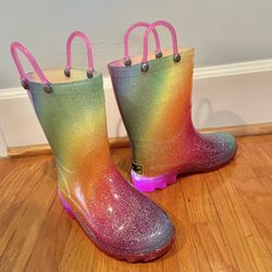 Toddler Light-up Glitter Rain Boots