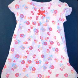 Baby & Toddler Girl Size 18 Month Floral T-Shirt Dress