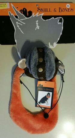 Viking Male Pet Hat - M/L