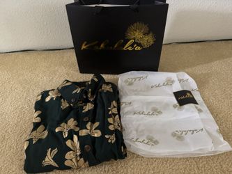 Kahulale’a Emerald Gold Naupaka shirt