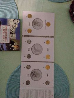 Presidential and Sacajawea dollar collection books