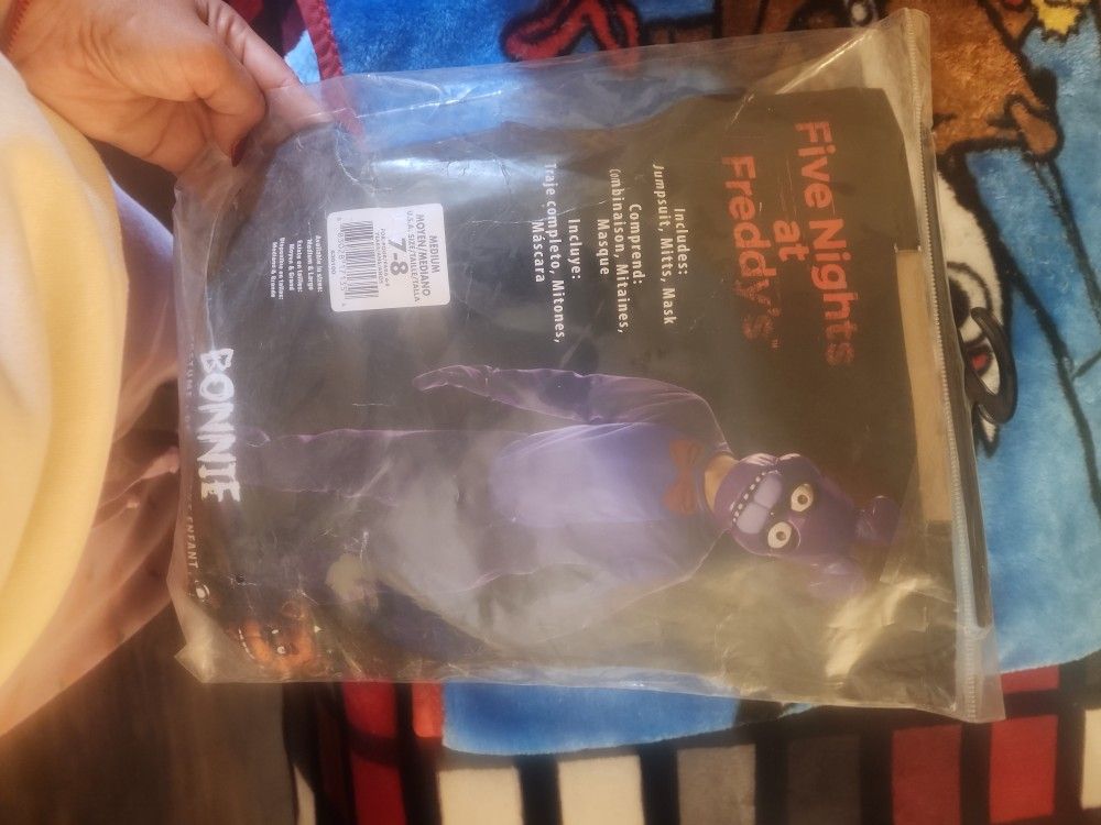 Five Nights Freddy Bonnie Costume