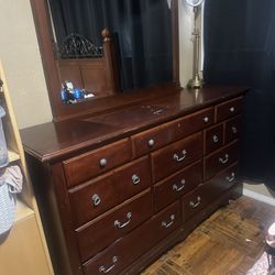 Bed And Dresser