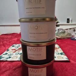 3 Wick Candles 