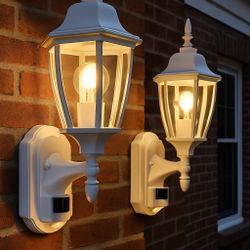 Outdoor Wall Sconce, 2 Pack