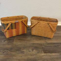Longaberger Magazine Baskets 