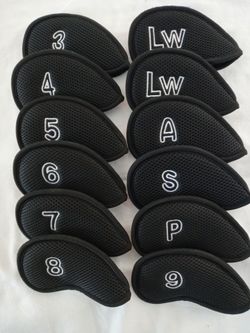 Golf Clubs  - Iron Covers