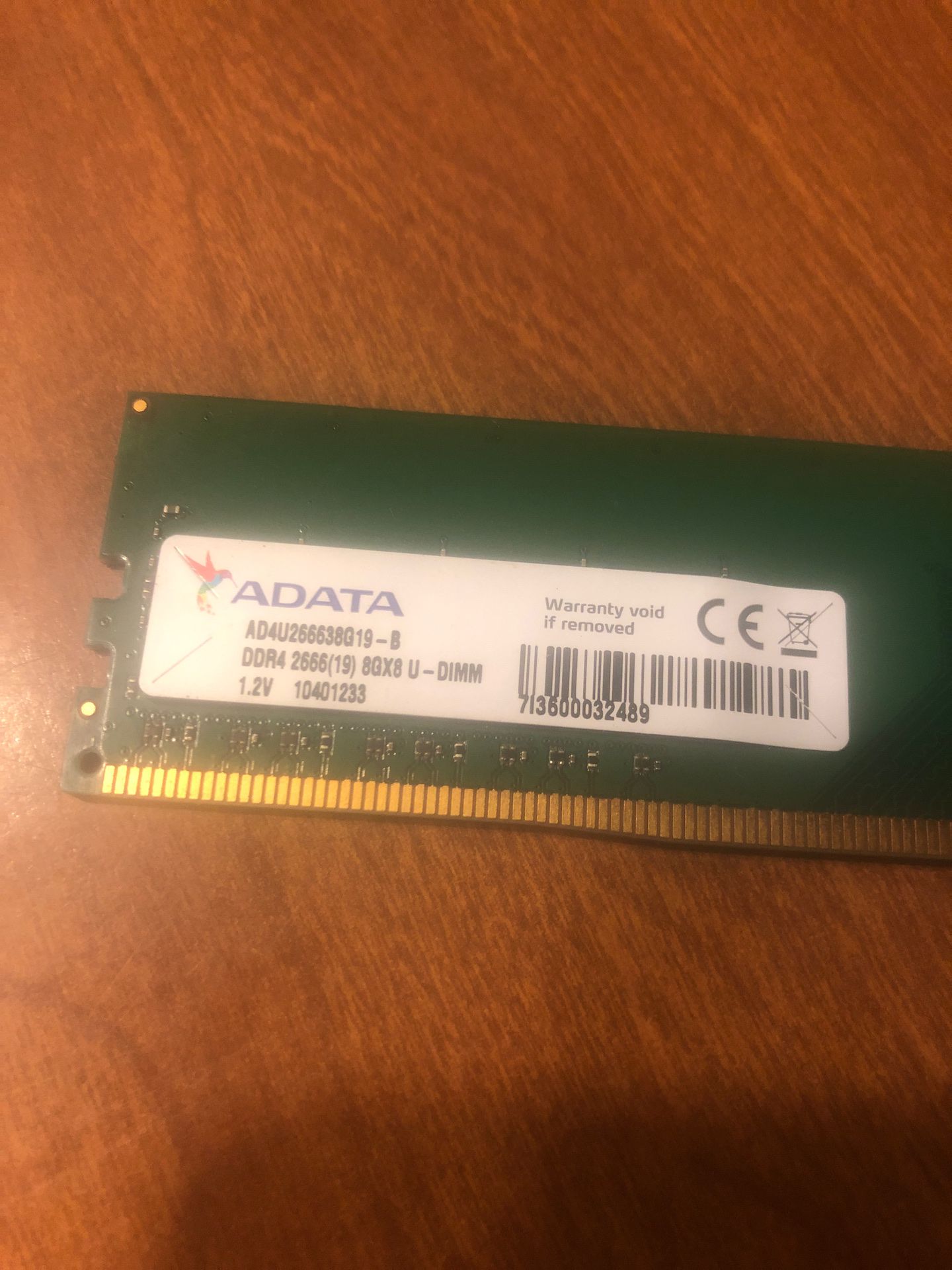 DDR4 8gb 2666mhz