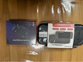 Switch 2 carrying case and controller dock charger
