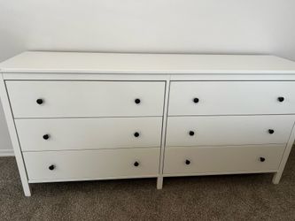 3-Piece Bedroom Set - White Stain (Dresser & 2 Nightstands)