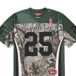 Supreme Breast Cancer Awareness Football Jersey
