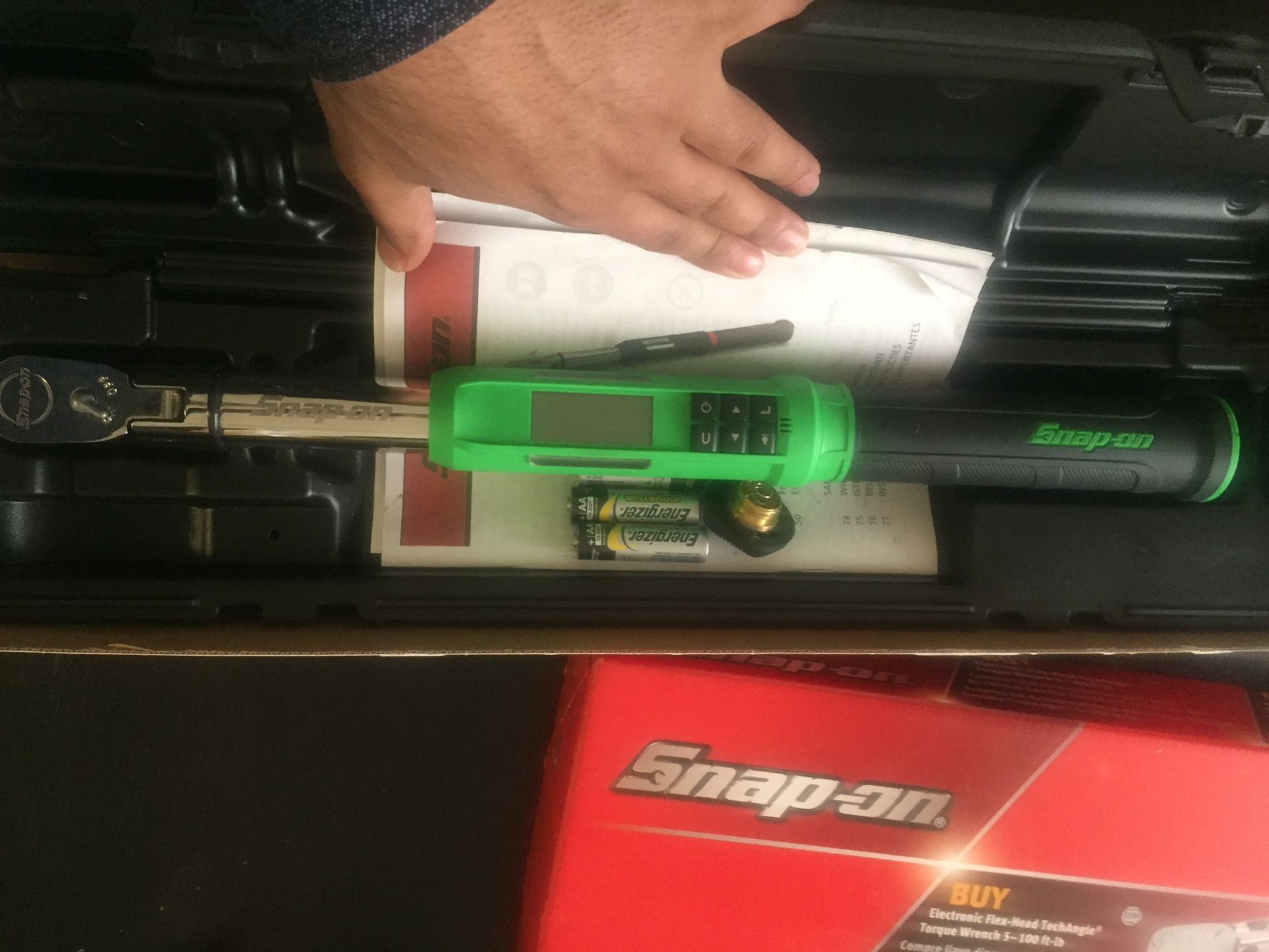 Digital torque wrench brand new snap on $300