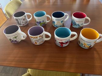 Starbucks mugs