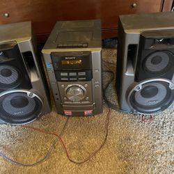 Sony Audio Stereo Speakers Pair 