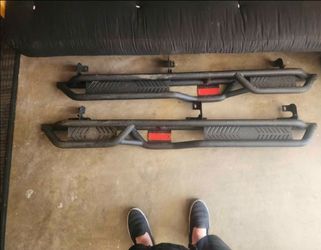 Jeep rubicon step bars