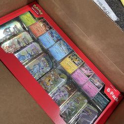 Pokemon Prismatic Costco 8 Pack Tins