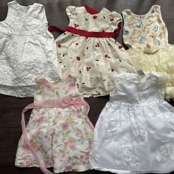 Girls Dresses 3-5Y Like New 