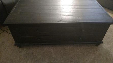 Oxford Black Cocktail Table