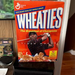 Tiger Woods On Wheaties Box