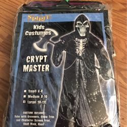 Crypt master kids costume