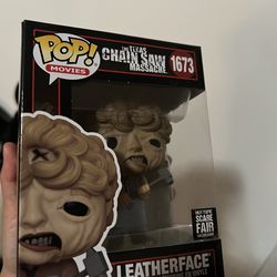 Leatherface The Chainsaw Massacre Funko Pop