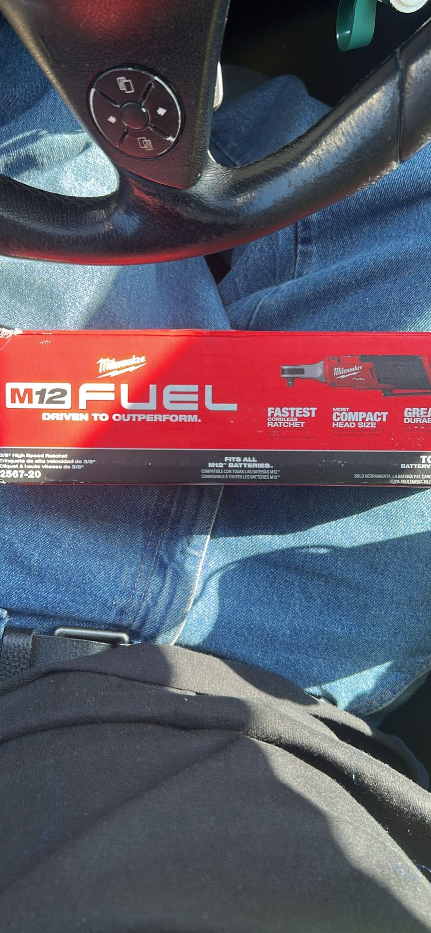 3/8” Milwaukee High Speed Ratchet