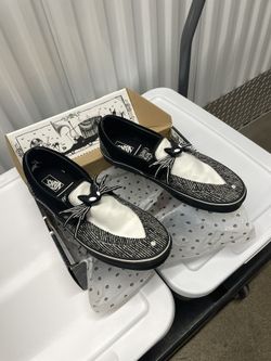 Vans Nightmare Before Christmas Jack Skellington Shoes Size 10.5 Men