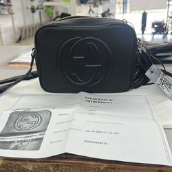 Gucci Soho Black Crossbody 308364