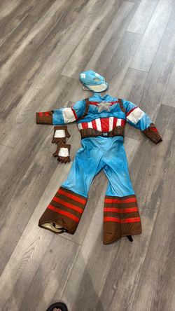 Captain America costume size 5