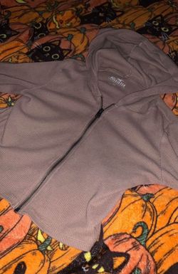 Hollister cropped hoodie