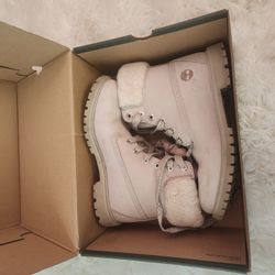 Timberland Premium 6IN Waterproof Shearling Boot Women Size 10