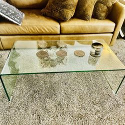 Tempered Glass Coffee Table 