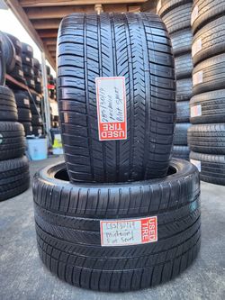 285/30/19 MICHELIN PILOT SPORT ALL SEASON (2 TIRES ONLY USED)