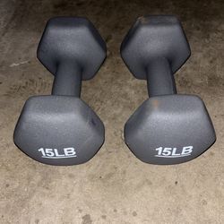 Brand New 15lbs Dumbbell Set 