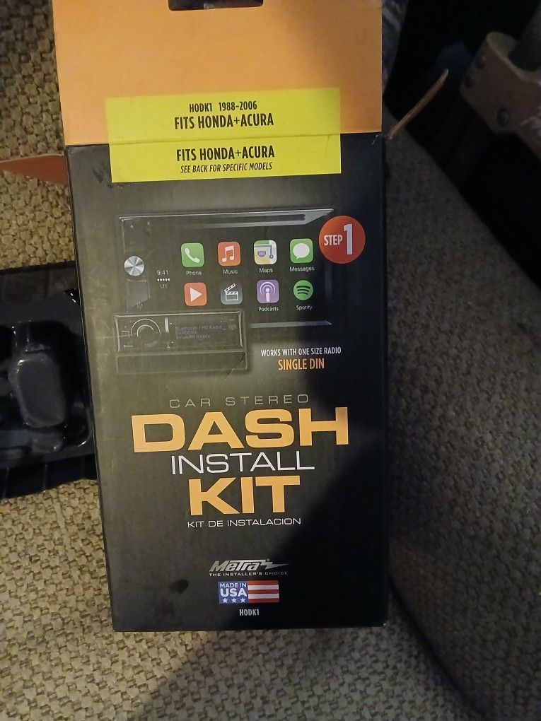 New Box Opened Mounting Kit
