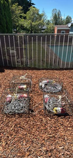 X4 Crab pots