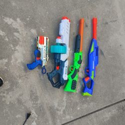 Toy Guns Nerf And X-shot 