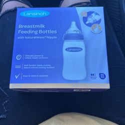 Lansinoh Breastmilk Feeding Bottles 3 In Box 