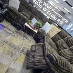 ✨️ Reclining Sectionals, 2pc Sofas ✨️ Furniture Queen Bedrooms, Dining Avail