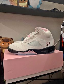 Air Jordan 5 soft pink