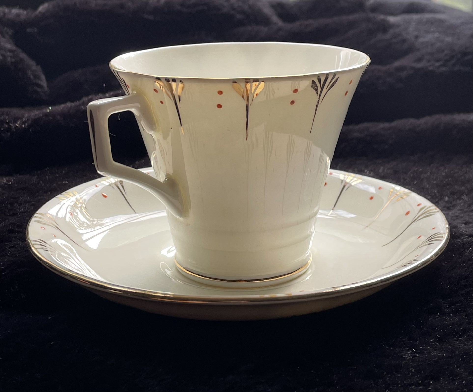 RARE Radfords Crown China Art Deco Tea Lot of 12