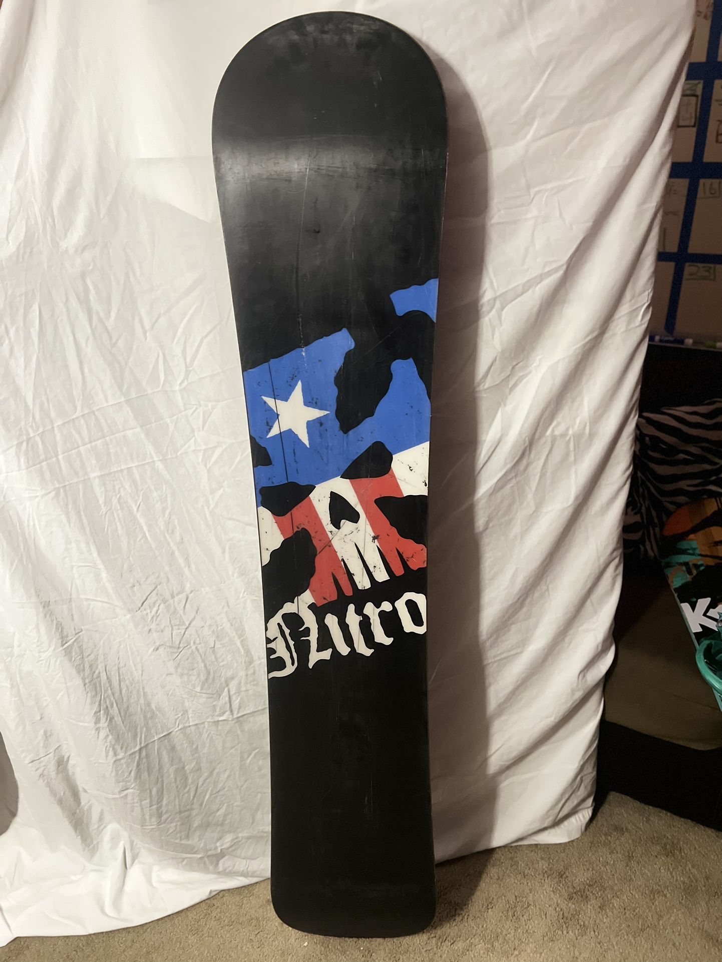 nitro shadow death ride snowboard Nitro Shadow Snowboard - Limited Edition 55 - Death Ride for Sale in  Huntington Beach, CA