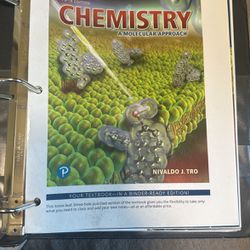Chemistry A Molecular Approach 5th Ed