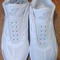 Nike Air Jordan Jayson Tatum Mens Size 13 Pure Money Shoes Sneakers Celtics