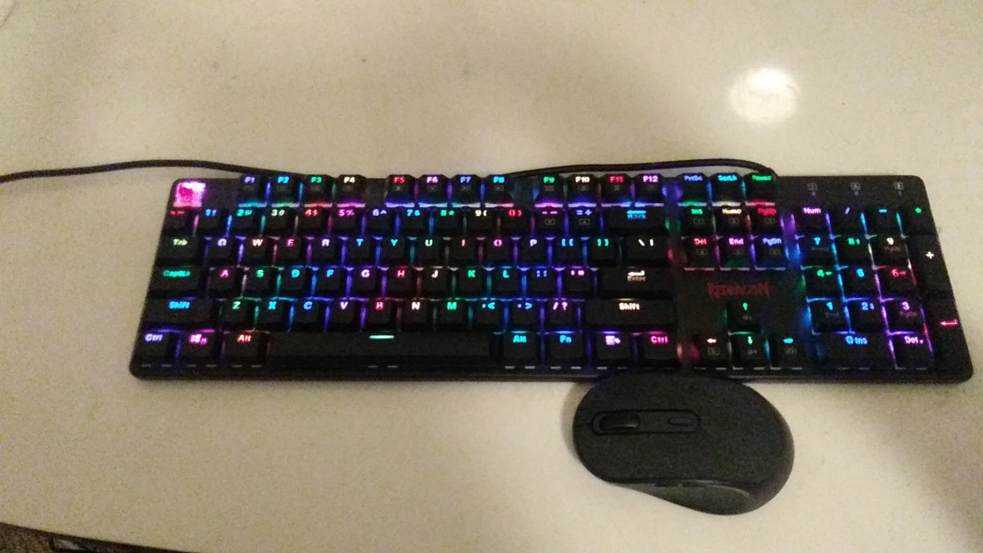 Redragon keyboard and mouse