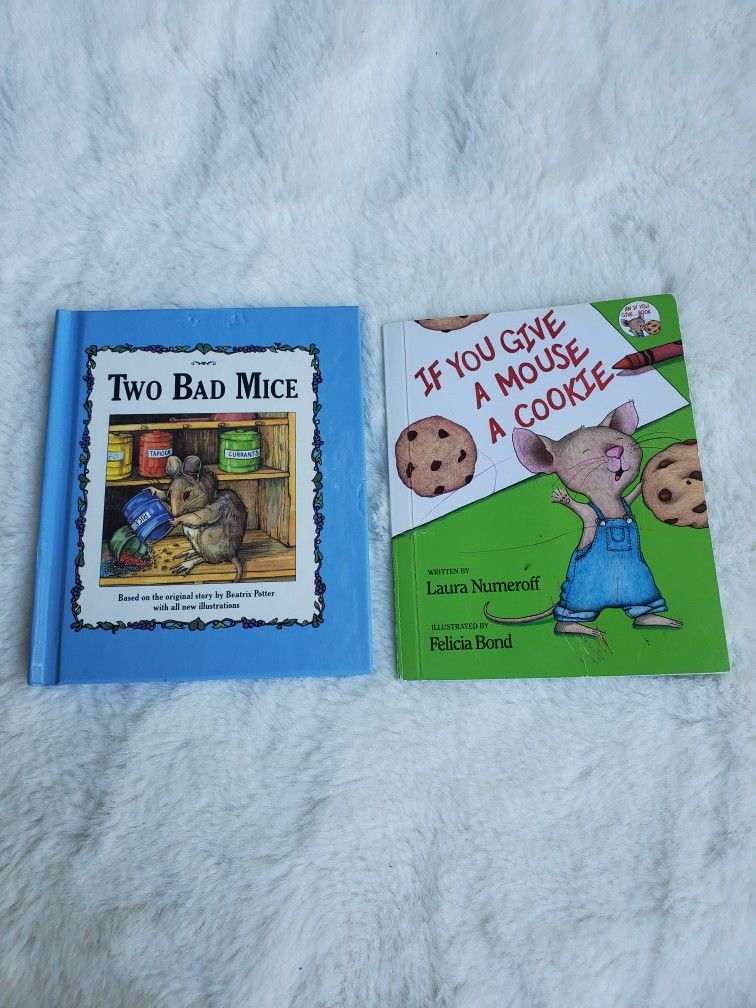 Cute Mice Book Lot-$.50