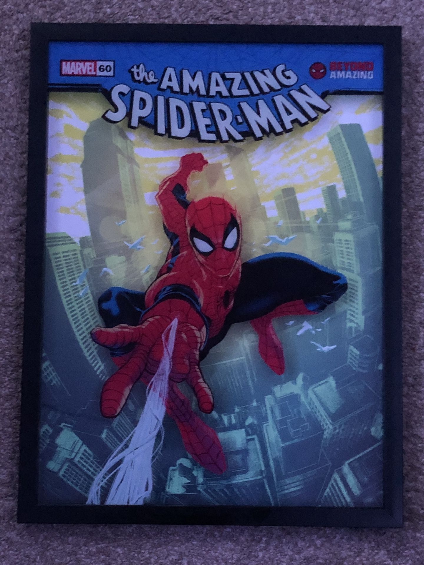 The Amazing Spider-Man Frame 16x20