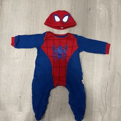Infant Marvel Spider Man Outfit 
