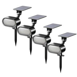 Solar Spot Lights - 4 Pack