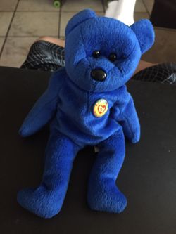 Ty beanie Buddies club - Clubby the Blue Bear